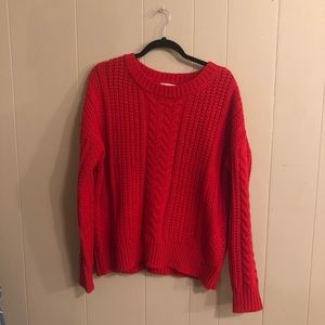 Between you and I sweater size L